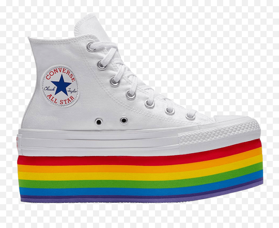 Pride Shoes Converse Rainbow Converse - Converse Pride Miley Cyrus Emoji,Star Shoes Emoji