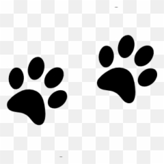 Pawprint Clipart Canine Pawprint Canine Transparent Free - Paw Prints No Background Emoji,Paw Print Emoji