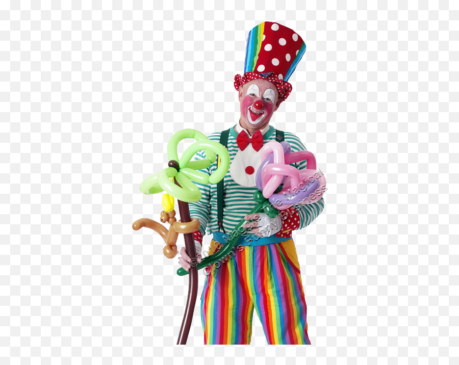 Clown Png Images Clown Emoji Transparent Free Clipart - Clown Balloon Puppet,Jester Hat Emoji