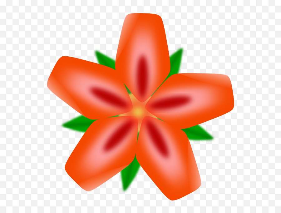 Atulasthana Red Flower Png Svg Clip Art For Web - Download Jungle Flower Clipart Emoji,Hawaii State Flag Emoji