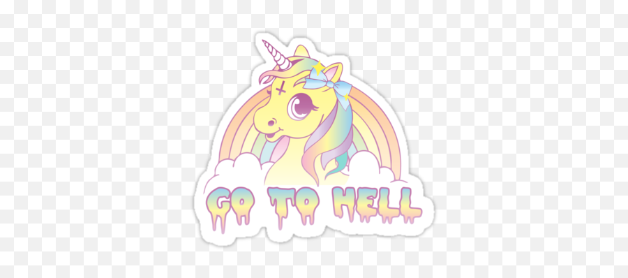 Pin - Go To Hell Cute Emoji,Go To Hell Emoji