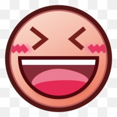Phantom Open Emoji 1f606 - Caras Con Corazones,Laughing Emoji