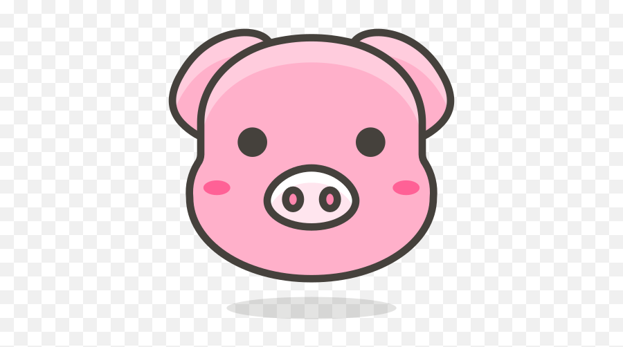 Domestic Pig Computer Icons Face - Pig Face Png Emoji,Pig Face Emoji