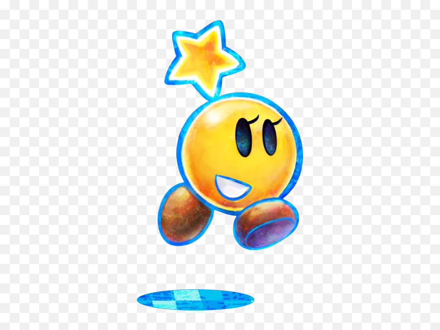 Starlow - Art Mario And Luigi Dream Team Emoji,Nose Pick Emoticon