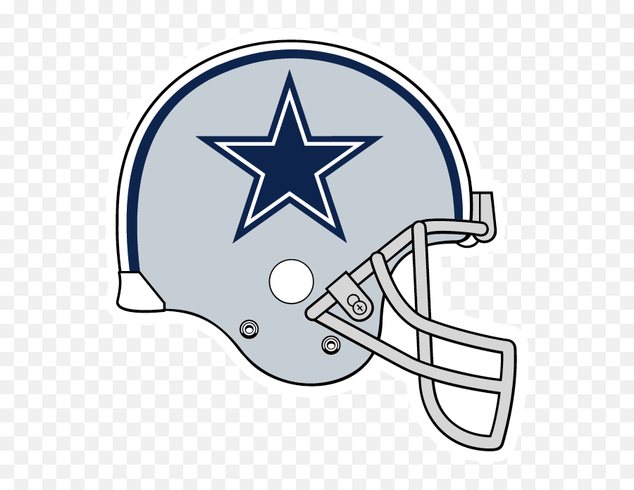 Helmet Clipart Dallas Cowboy Helmet - Dallas Cowboy Star Svg Emoji,Steelers Emoji Keyboard