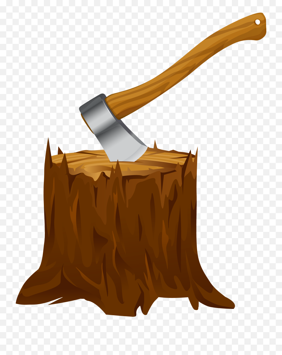 Free Transparent Axe Cliparts Download - Cutting Down Trees Clipart Emoji,Axe Emoticon