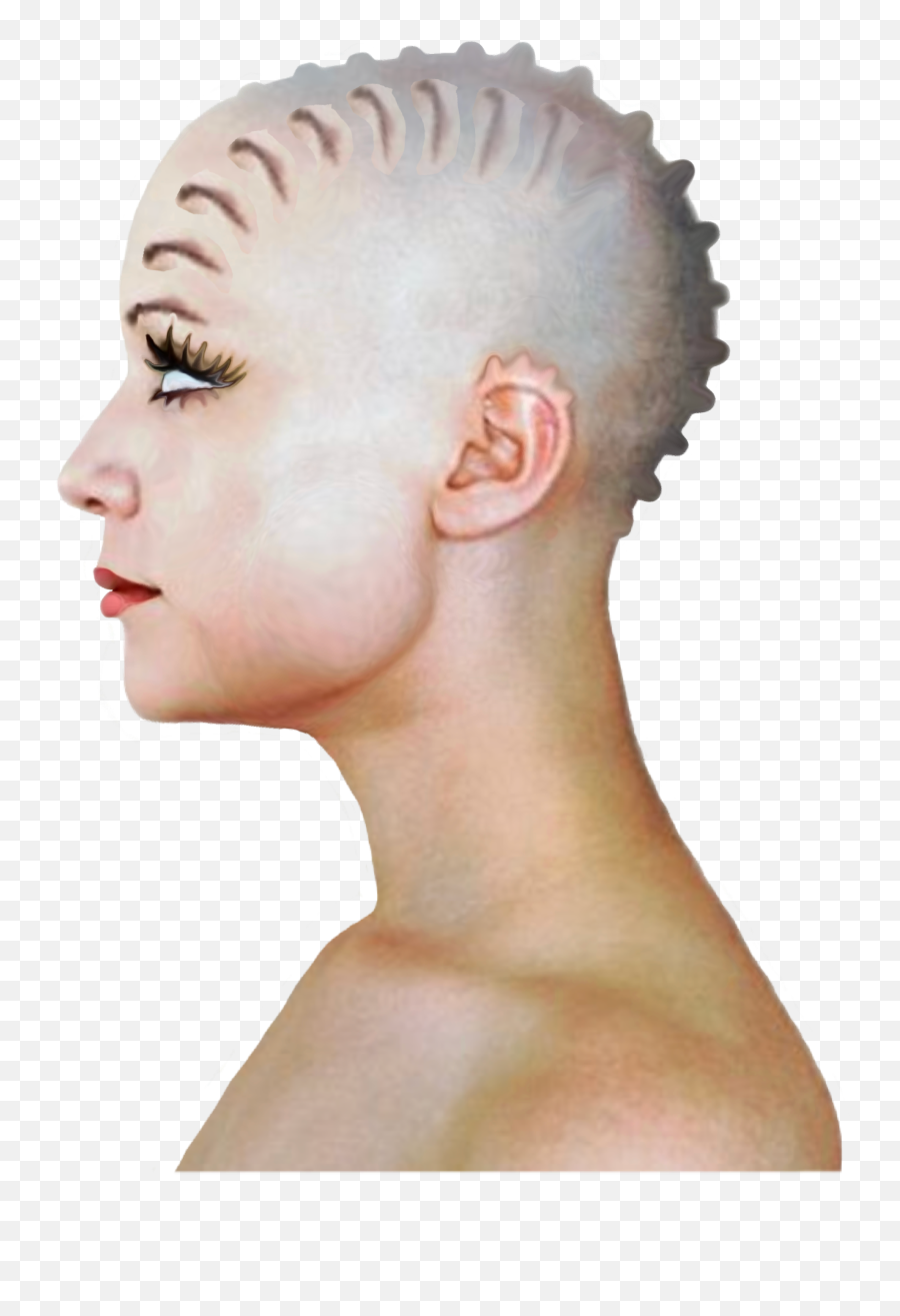 Bald Head Woman - Woman Bald Head Emoji,Bald Head Emoji