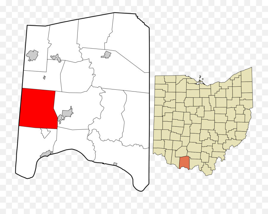Adams County Ohio Incorporated And Unincorporated Areas - Ohio Emoji,Puzzle Emoji