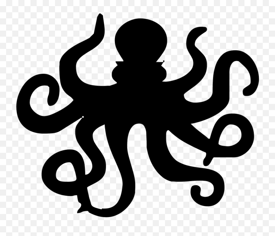Vector Tentacles Octopus Tattoo Transparent Png Clipart - Octopus Silhouette Png Emoji,Tentacle Emoji