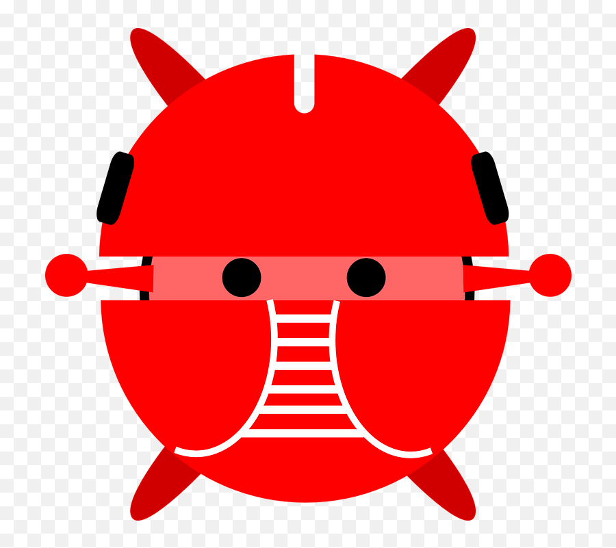 Android Robot Artificial - Red Circle Robot Emoji,Mountain Emoji Android