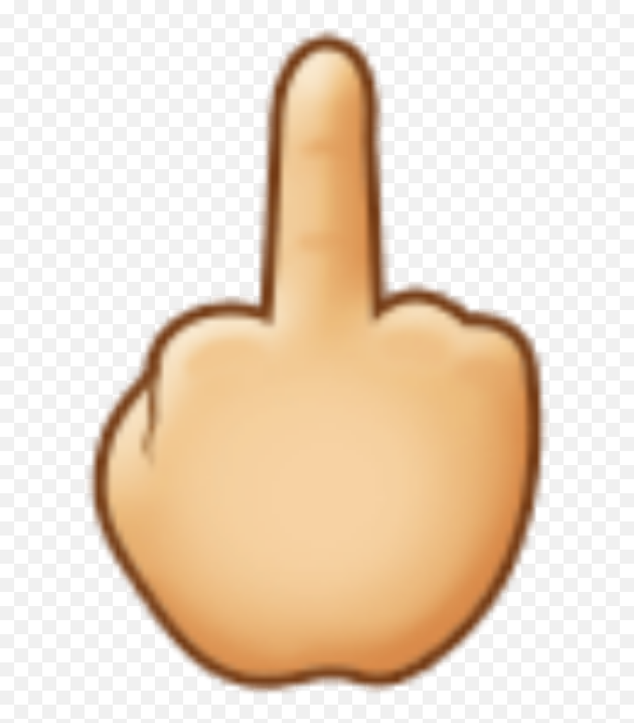 Emoji Middle Finger Png Picture - Clip Art,Fingers Emoji