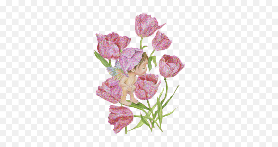 Top Beautiful Tulip Flower Stickers For Android U0026 Ios Gfycat - Tulip Gifs Transparent Emoji,Tulip Emoji