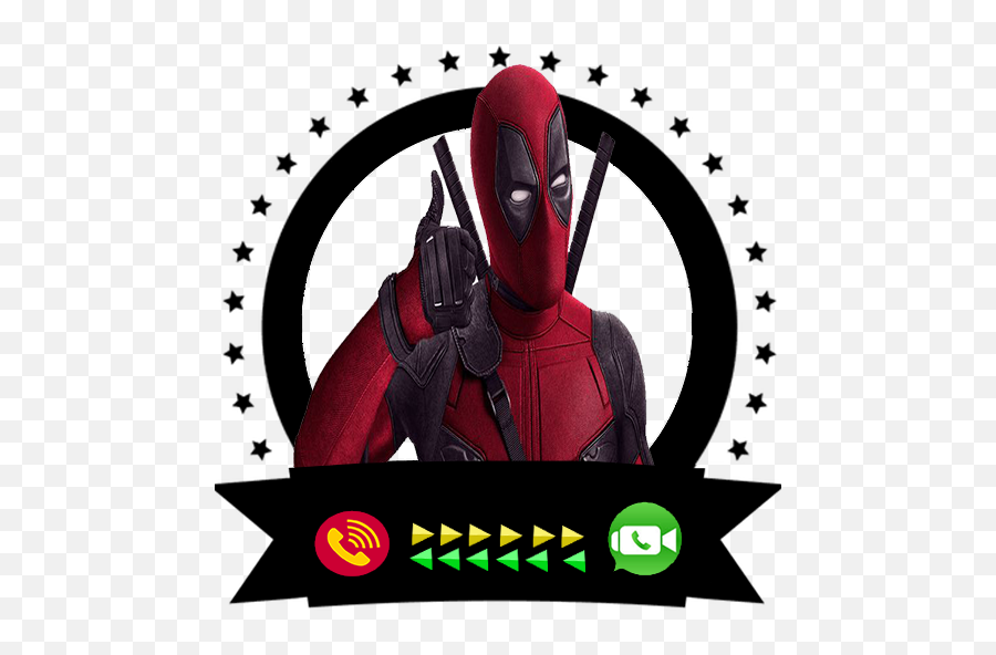 Fake Call Deadpool U2013 Aplikácie V Službe Google Play - Paramount Channel Logo Emoji,Deadpool Emojis
