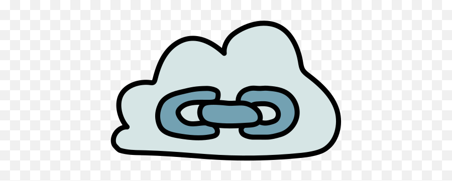 Cloud Link Icon - Free Download Png And Vector Clip Art Emoji,Ice Cream Cloud Emoji
