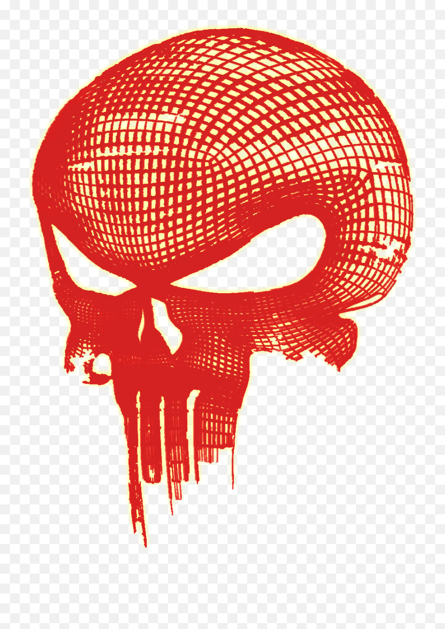Punisher Red Skull Logo - Punisher Logo Png Hd Emoji,Punisher Emoji