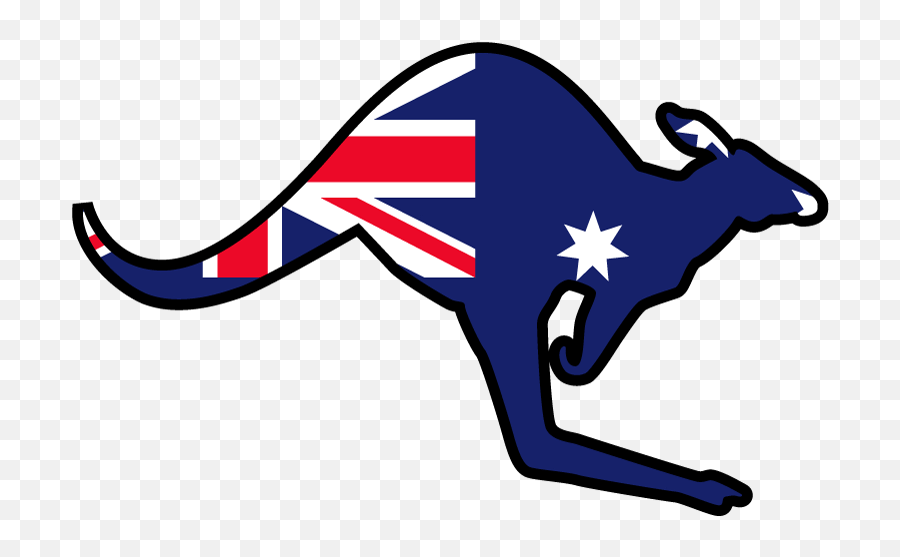 Australian Flag Png Picture 626804 Australian Flag Png - Logo Australian Flag Kangaroo Emoji,Aussie Flag Emoji
