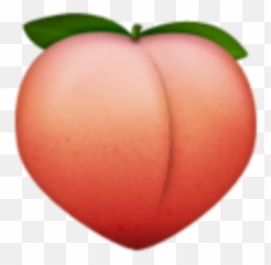 The Peach Butt Emoji Is Dead - Transparent Background Png