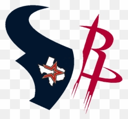 Houston Rockets Clipart Black And White - Texans Astros Logo Emoji