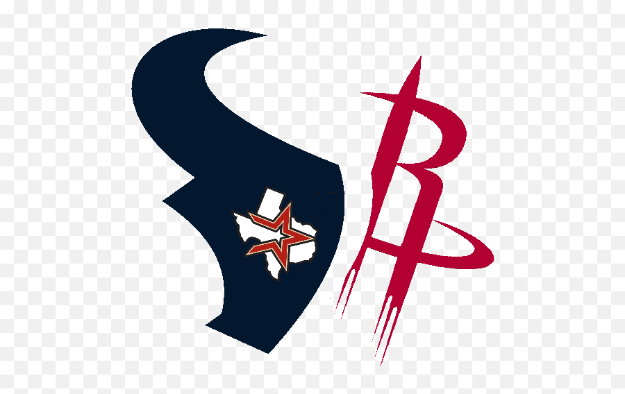 Houston Rockets Clipart Black And White - Houston Texans Astros Rockets Logo Emoji,Houston Rockets Emoji