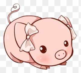 Pig Kawaii Cute Ldshadowlady Yes - Clipart Emoji