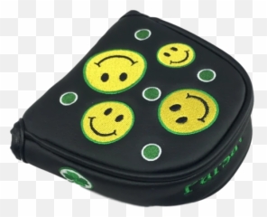 Parsaver Deluxe Mallet Putter Cover - Smiley Emoji