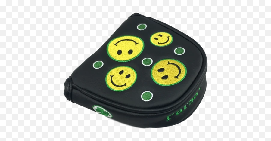 Parsaver Deluxe Mallet Putter Cover - Smiley Emoji,Magic Wand Emoticon