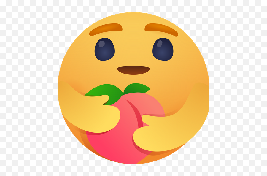 Care Emoji For Peach Logo Icon Of Gradient Style - Available Facebook Care Icon Png,Emojis