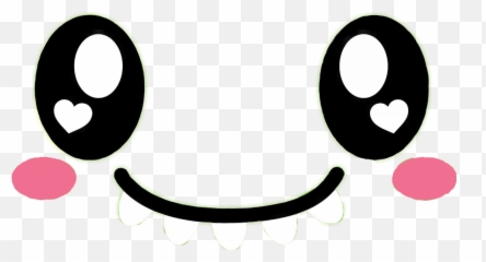 kawaii cute eyes face freetoedit - Cute Monster Kawaii Face Png Emoji