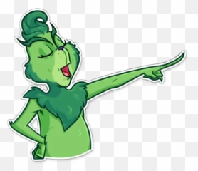 Grinch Stickers For Whatsapp - The Emoji