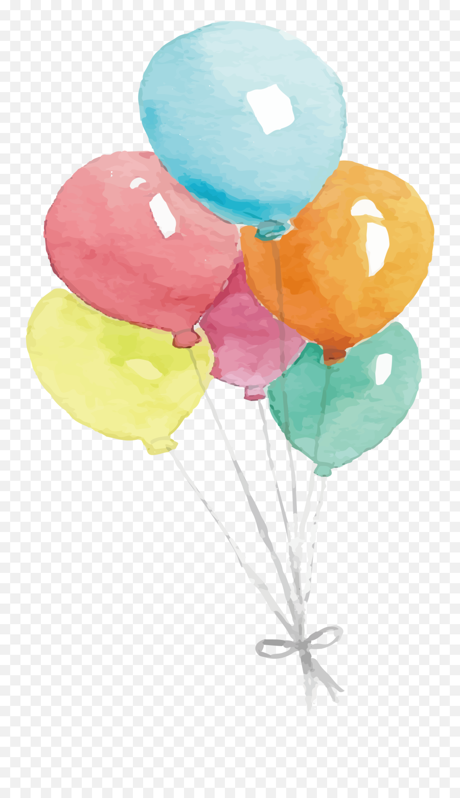 Vector Library Balloon Painting Transprent Png Free - Balloon Watercolor Painting Emoji,Ballon Emoji