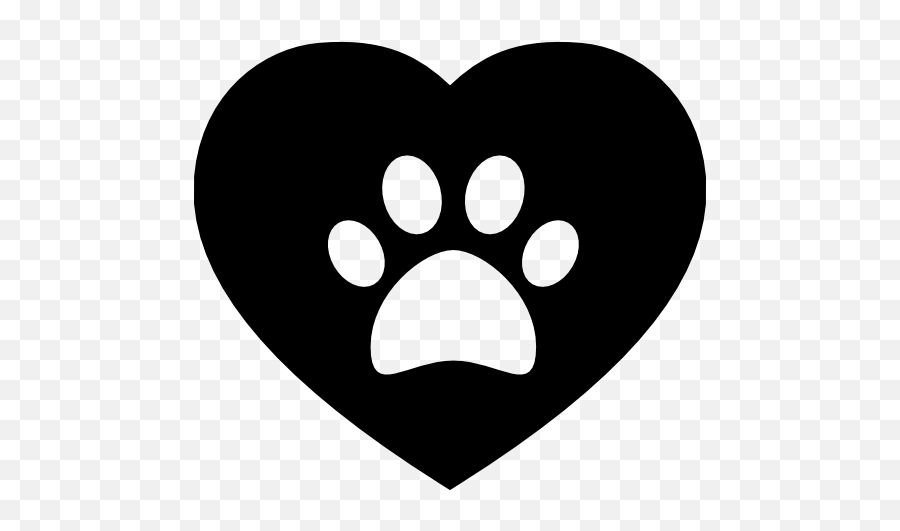 Dog Pawprint - Dog Love Icon Png Emoji,Paw Print Emoji
