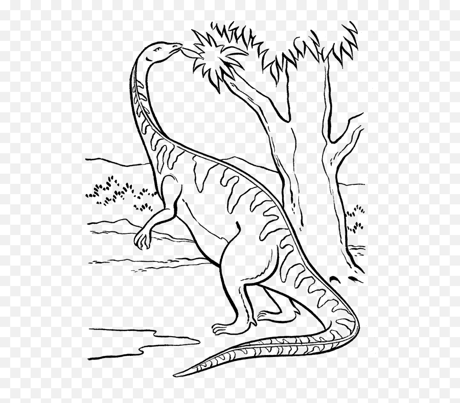 Plateosaurus Coloring Page - Plateosaurus Dinosaur Colouring Page Emoji,Velociraptor Emoji