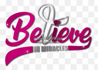 Miracles Pink Ribbon Themed Transfer - Graphic Design Emoji,Breast Cancer Ribbon Emoji