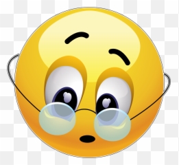 Glasses Emoji Decal - Whatsapp Exam Time Dp,Emoji With Glasses