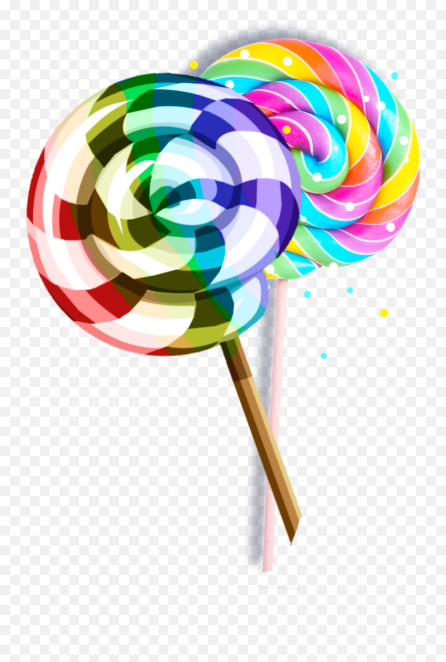 Mq Lollipop Rainbow Rainbows Candy Sweet - Lollipop Aesthetic Emoji,Rainbow Candy Emoji