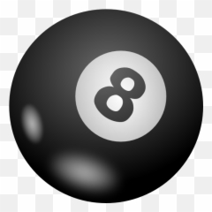 8 Ball Pool Png Picture - Cnrs Emoji,8 Ball Emoji
