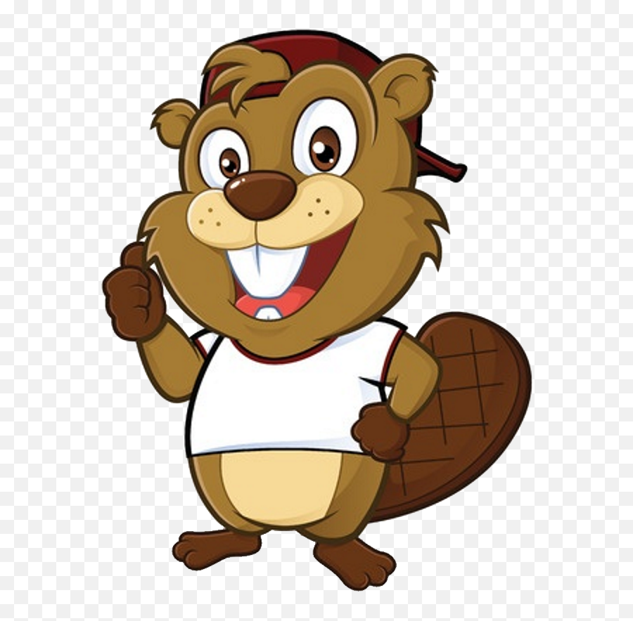 Beaver Clipart Png - Cartoon Beaver Emoji,Beaver Emoji