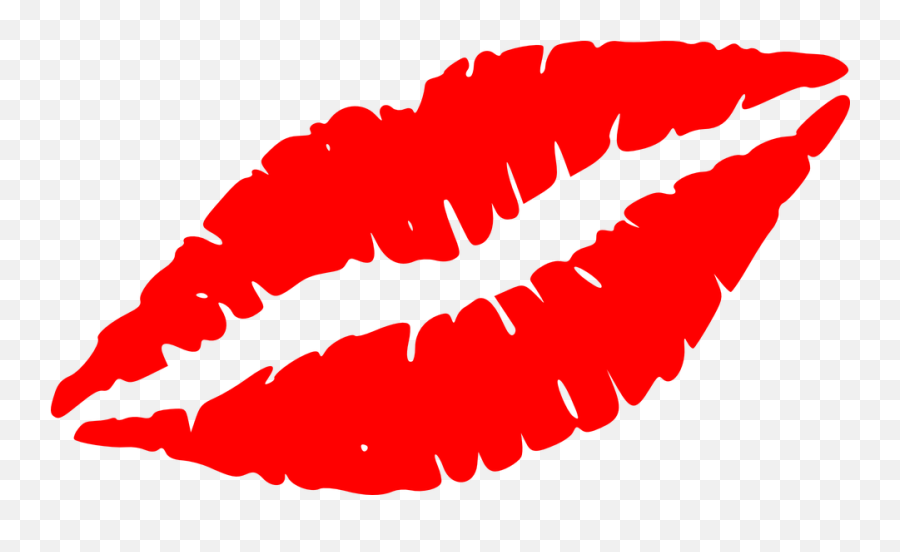 Lips Kiss Red - Lips Clip Art Emoji,Kiss Emoji