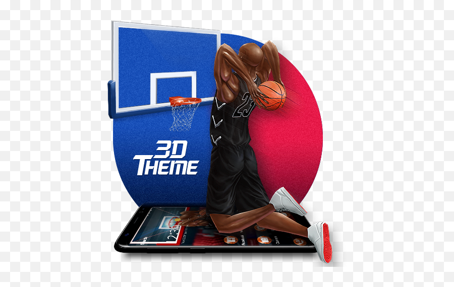 Basketball Dunk 3d Theme - Streetball Emoji,Basketball Hoop Emoji
