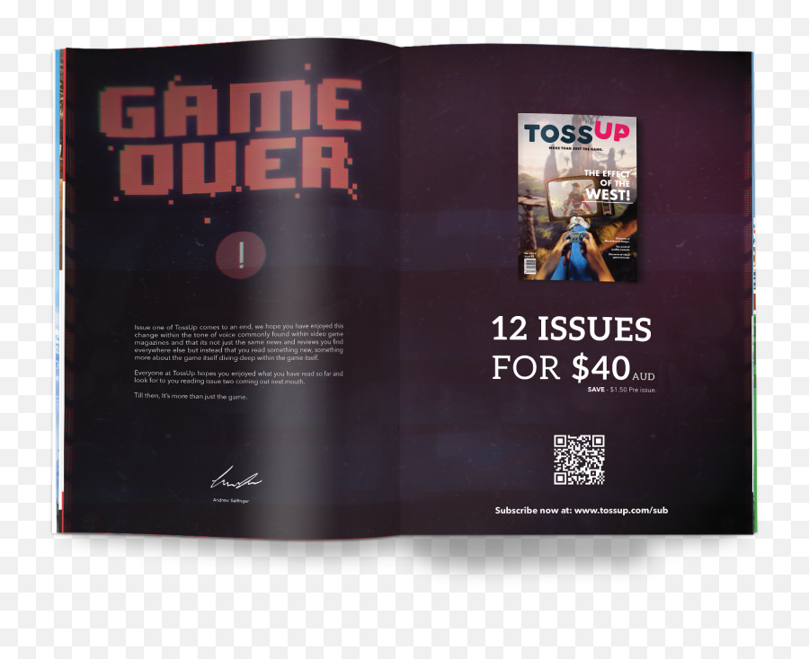 Tossup - Indepth Gaming Magazine Share Your Work Flyer Emoji,Smore Emoji