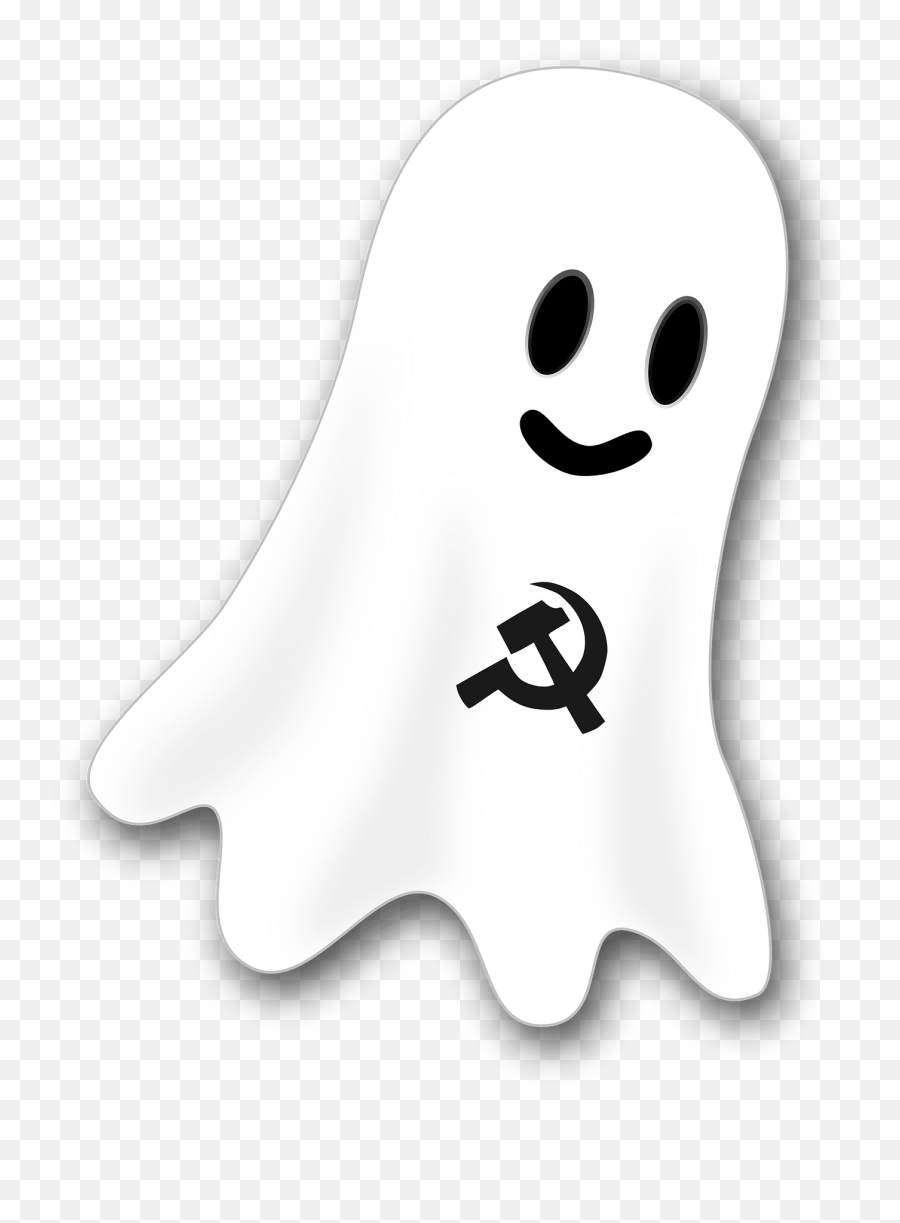 Ghost With Communism Symbol Clipart Free Download - Gta 5 Ghost Car Emoji,Communist Emoji