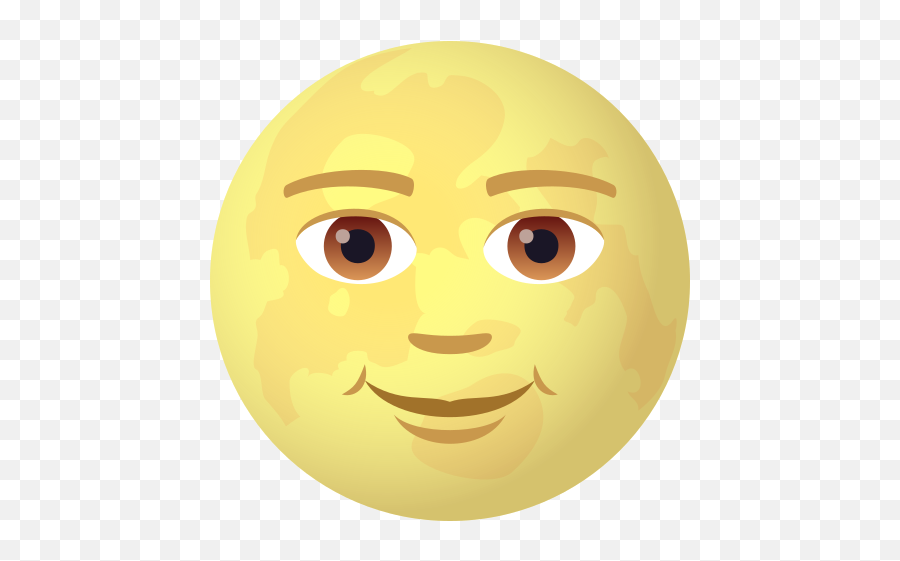 Full Moon To Copy Emoji,Crescent Moon Emoji