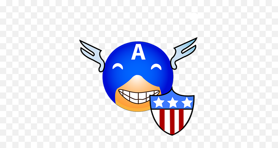 Super Hero Emoji - Clip Art,Super Emoji