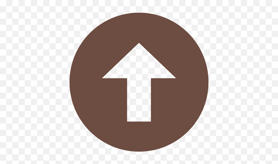 Fileeo Circle Brown Arrow - Upsvg Wikimedia Commons Green Arrow Up Sign Emoji,Arrow Up Emoji