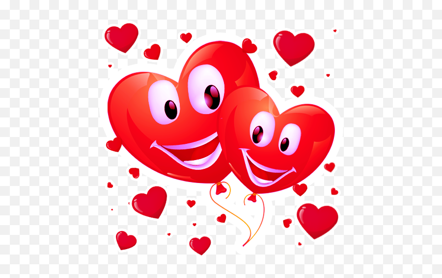 Romantic Love Stickers - Heart Love Stickers For Whatsapp Emoji,Cute Love Emojis