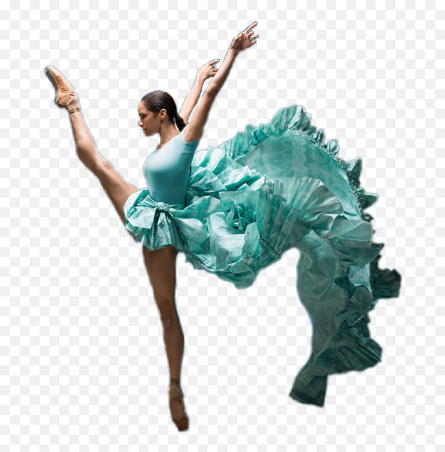 Girl Ballerina Dancer Dress Flying - Misty Copeland Transparent Emoji,Salsa Girl Emoji