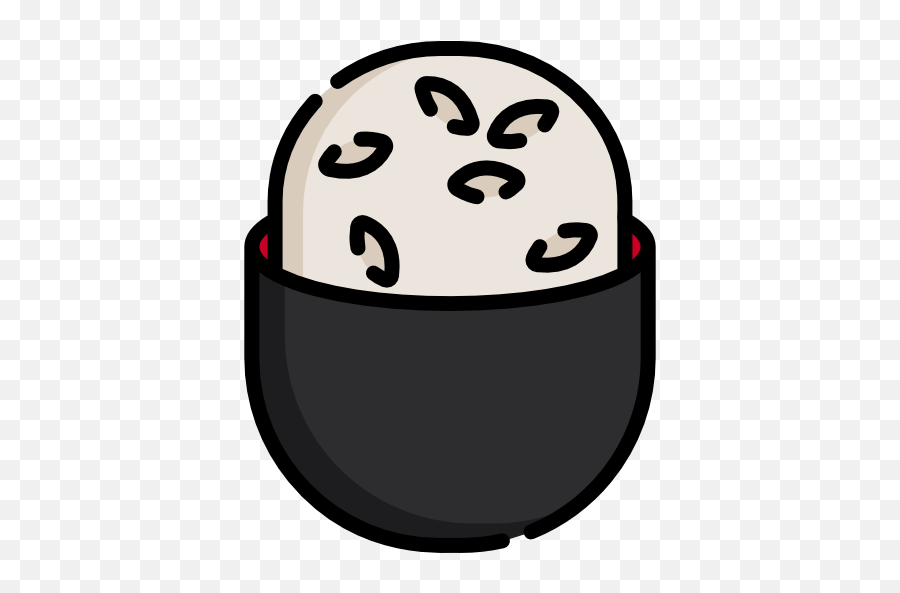 Rice Icon At Getdrawings - Clip Art Emoji,Rice Ball Emoji