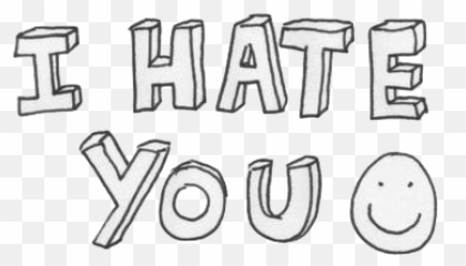 Face Down In The Dirt - Hate You Png Emoji,Cussing Emoji