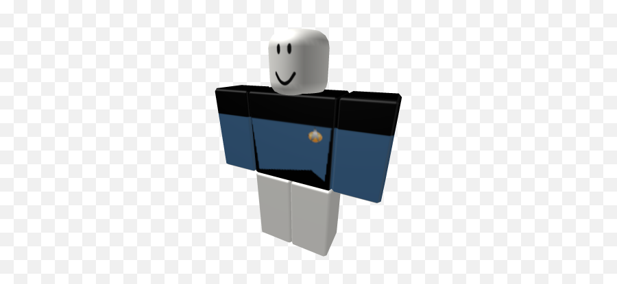 Star Trek Tng Medical Uniform - Roblox Blue And Black Motorcycle Shirt Emoji,Star Trek Emoticon