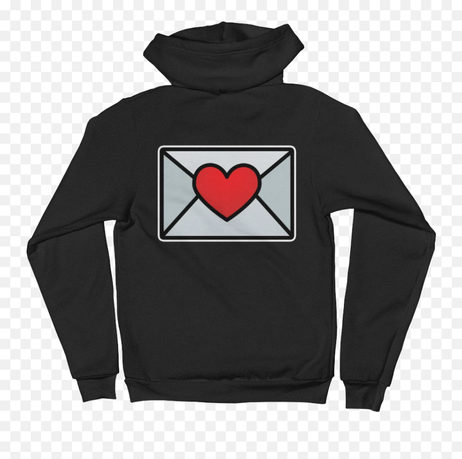 Love Email Emoji Up Hoodie - Hoodie,Jacket Emoji